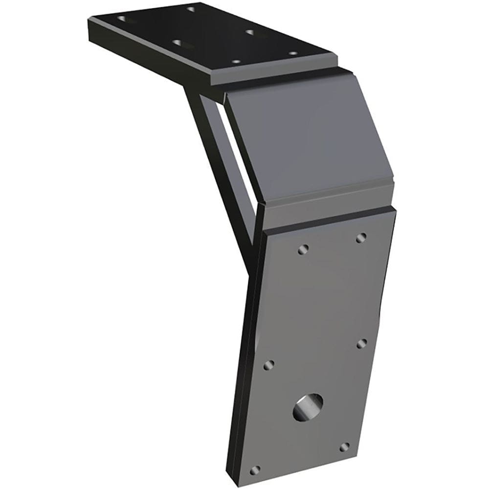 Power - Pole Deck Mount - 8" Aft - 11" Drop - Black [PK - D - 8 - 11 - U - BK], Anchoring Accessories, Power - Pole, , , at Festive Water Paddlesports