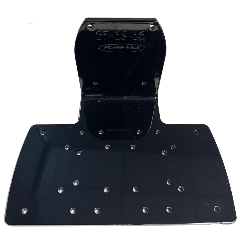 Power - Pole Deck Trolling Mount - 13 Long - 10 Wide - Black [PK - DT - 13 - 10 - BK], Anchoring Accessories, Power - Pole, , , at Festive Water Paddlesports