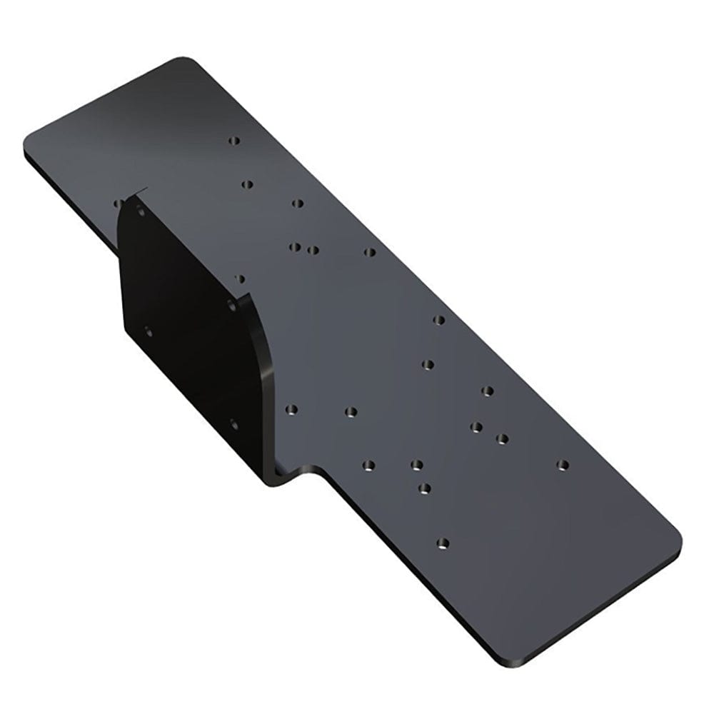 Power - Pole Deck Trolling Mount - 22 Long - 7 Wide - Black [PK - DT - 22 - 7 - BK], Anchoring Accessories, Power - Pole, , , at Festive Water Paddlesports