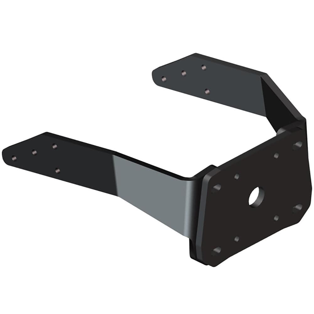 Power - Pole Pontoon Mount - 16 - 17.5" Riser - Black [PK - P - 16175 - BK], Anchoring Accessories, Power - Pole, , , at Festive Water Paddlesports