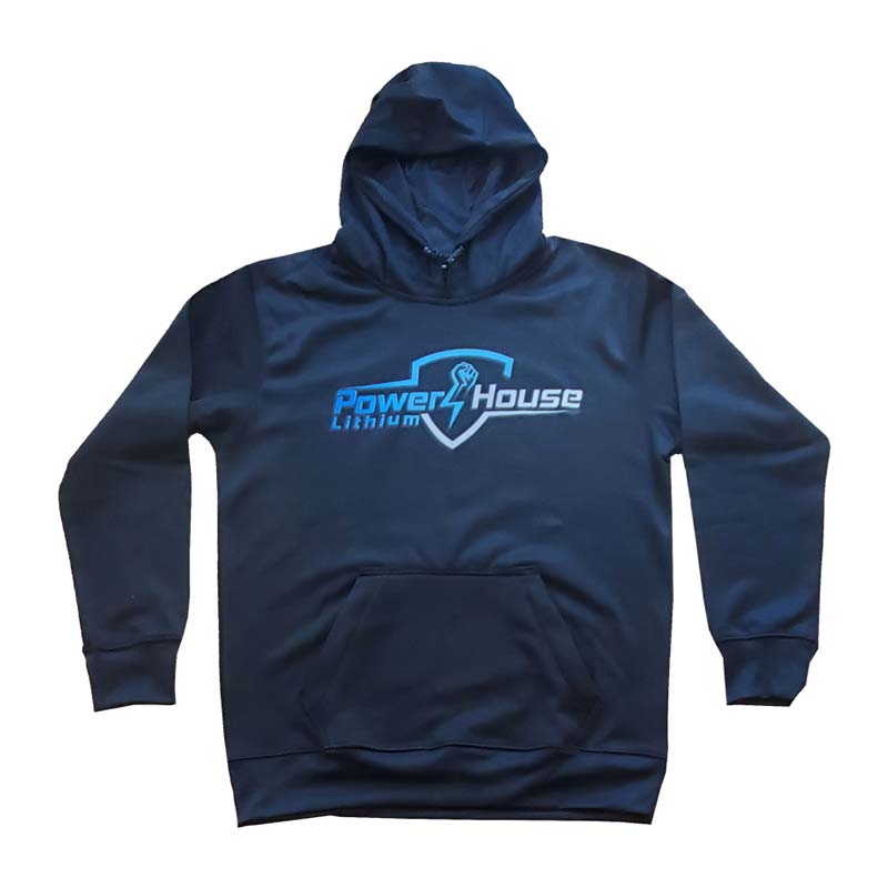 PowerHouse Lithium Performance Fleece Hoodie, , PHL, Small at Festive Water Paddlesports
