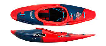  Stout Outfitting, Whitewater Kayak, Pyranha, Rosella Red, 232, at Festive Water Paddlesports