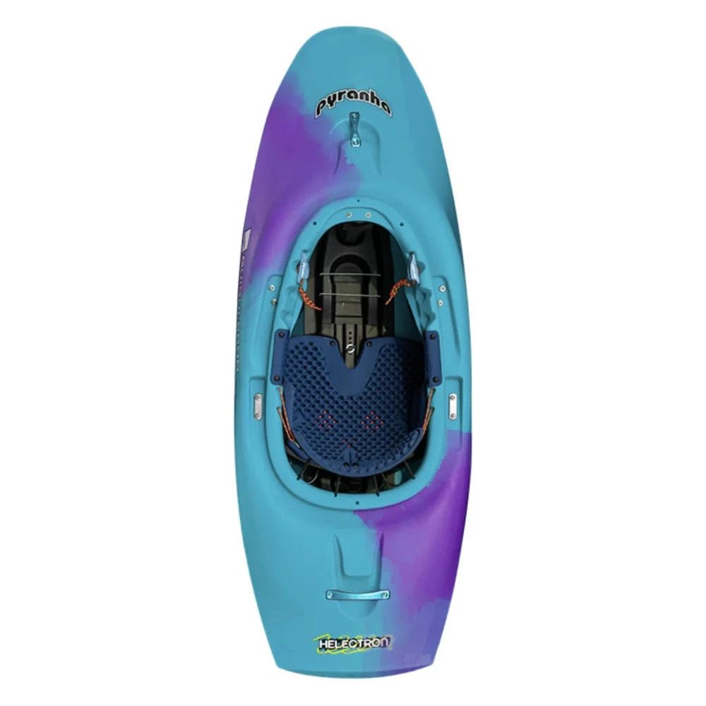 Pyranha Helectron Whitewater Kayak, Whitewater Kayak, Pyranha, Contiga Blue, Small, at Festive Water Paddlesports