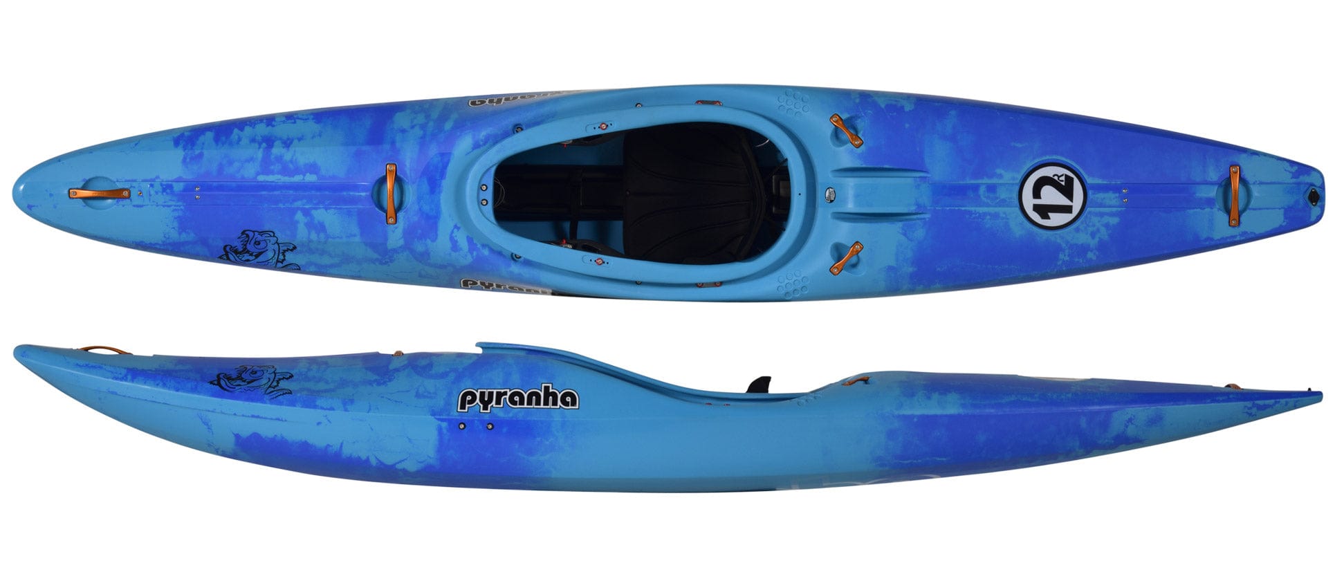 Pyranha Kayaks 12R, Whitewater Kayak, Pyranha, Blue Crush, , at Festive Water Paddlesports