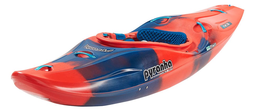 Pyranha ReactR Whitewater Kayak, Whitewater Kayak, Pyranha, Large, Rosella Red, at Festive Water Paddlesports