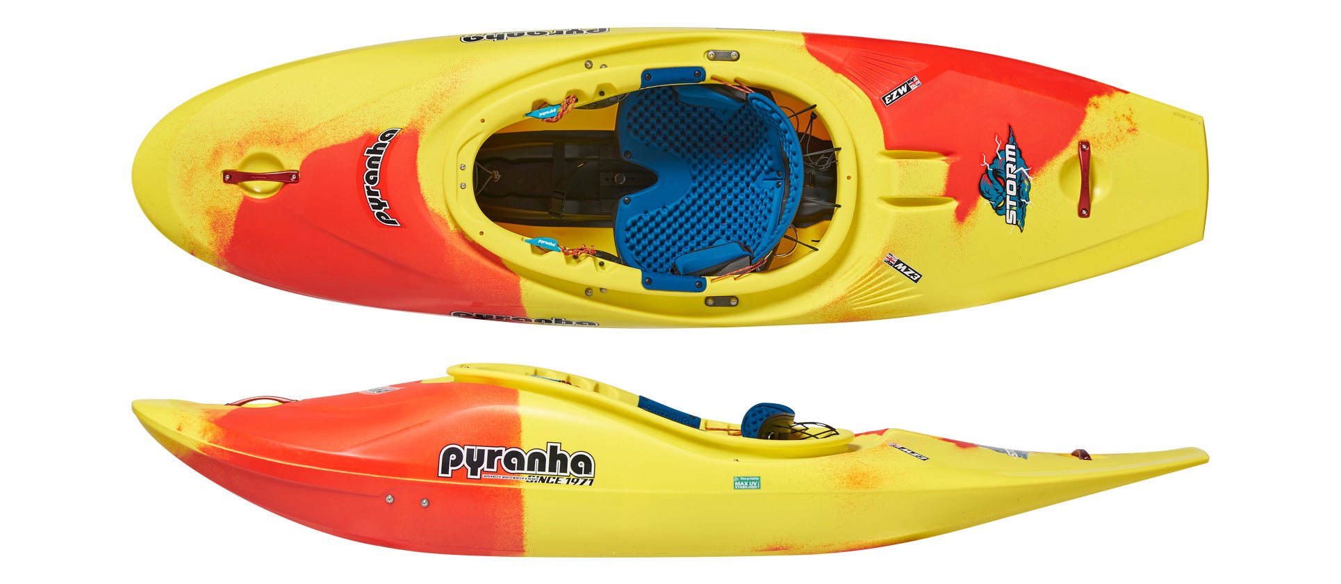 Pyranha Storm Elite Outfitting, , Festive Water Paddlesports, Lava Blast Small at Festive Water Paddlesports