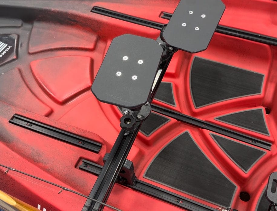 QuadBar Console Mounting System, Mounting Plates, YakGadget, LLC, 28" QuadBar Console Mounting System, , at Festive Water Paddlesports