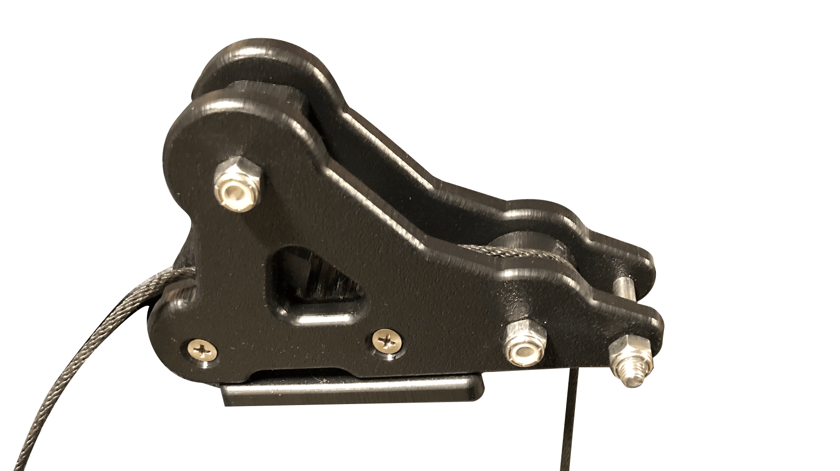 QuickStop™ Smart Cleat, Track Mounted Accessories, YakGadget, LLC, SmartCleat Regular Inline - Left, , at Festive Water Paddlesports