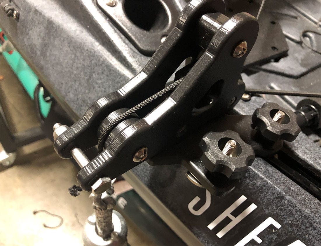 QuickStop™ Smart Cleat, Track Mounted Accessories, YakGadget, LLC, SmartCleat Regular Inline - Left, , at Festive Water Paddlesports