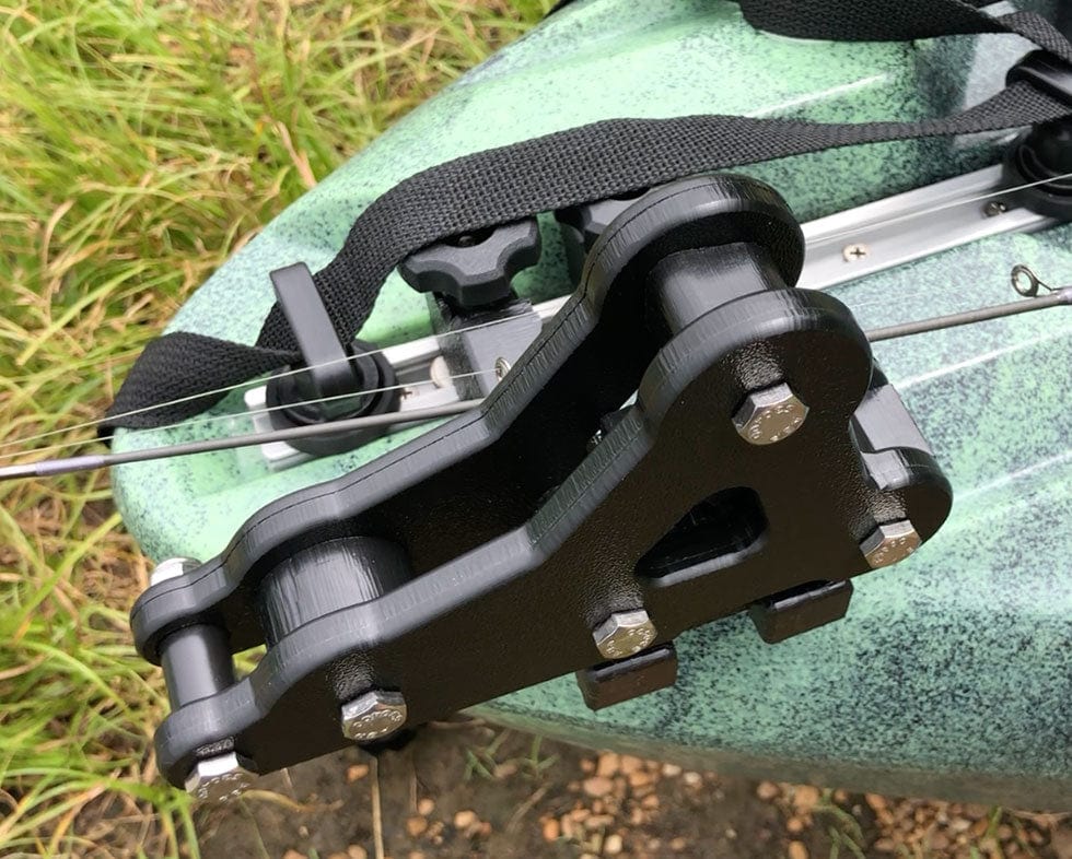 QuickStop™ Smart Cleat, Track Mounted Accessories, YakGadget, LLC, SmartCleat Regular Inline - Left, , at Festive Water Paddlesports