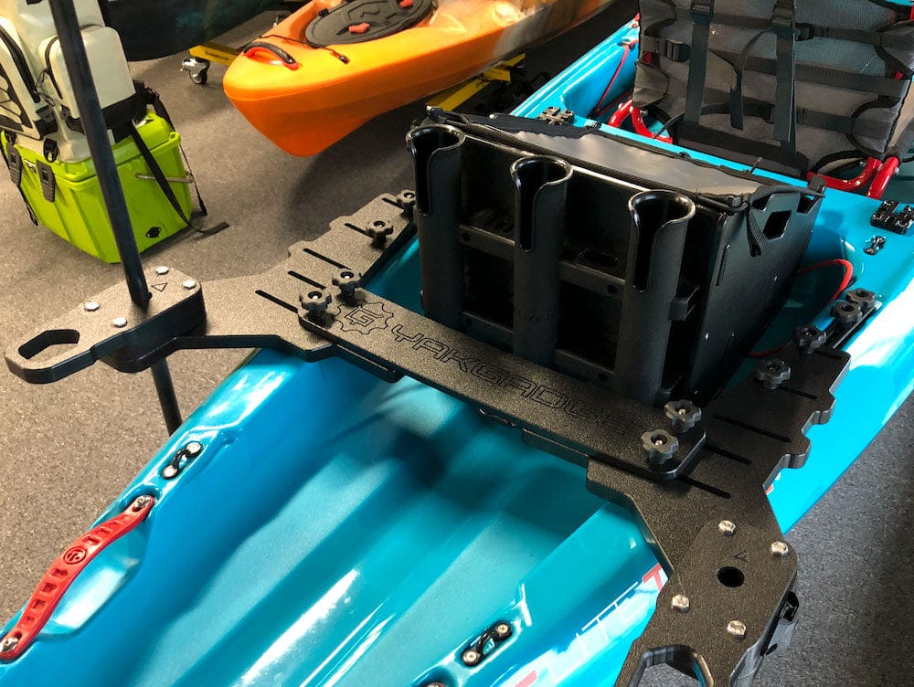 QuickStop Y - Flex™ Anchor System, Anchor Systems, YakGadget, LLC, QuickStop Adjustaflex Y - Plate Anchor System (With Pole), , at Festive Water Paddlesports