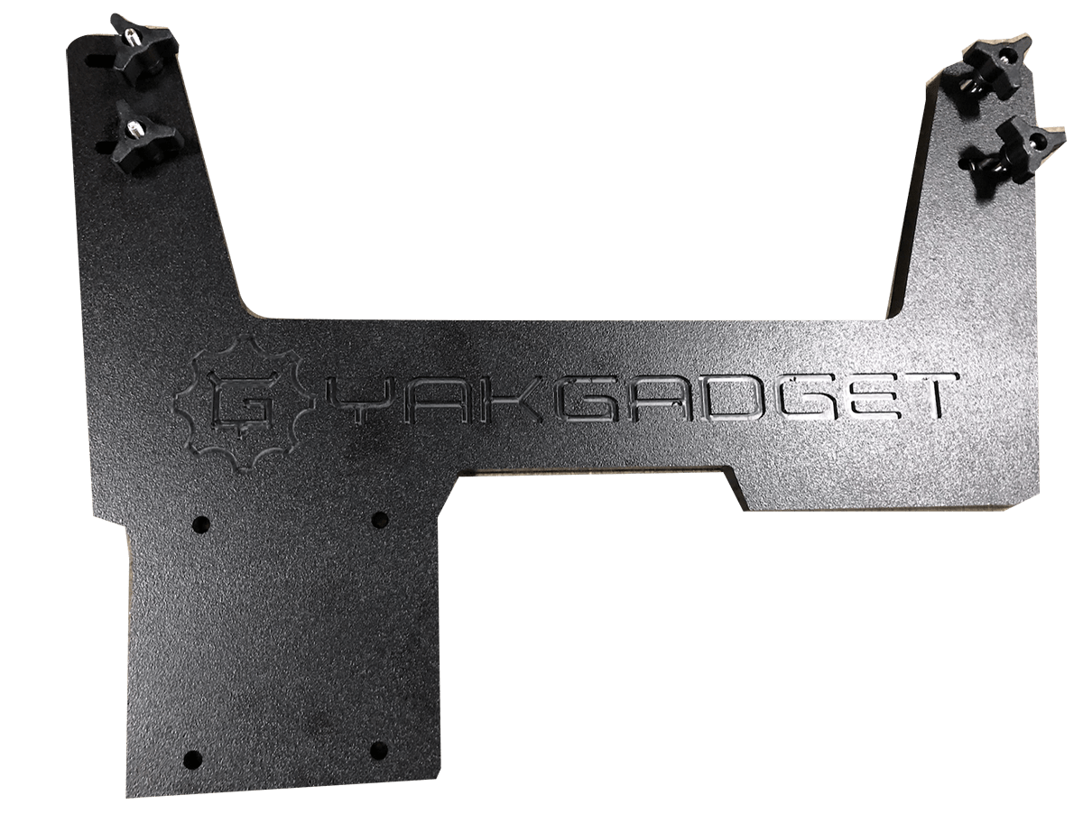 QuickStop™ Y - Plate Power Pole Mount, Anchor Systems, YakGadget, LLC, Dorado Single Plate, , at Festive Water Paddlesports