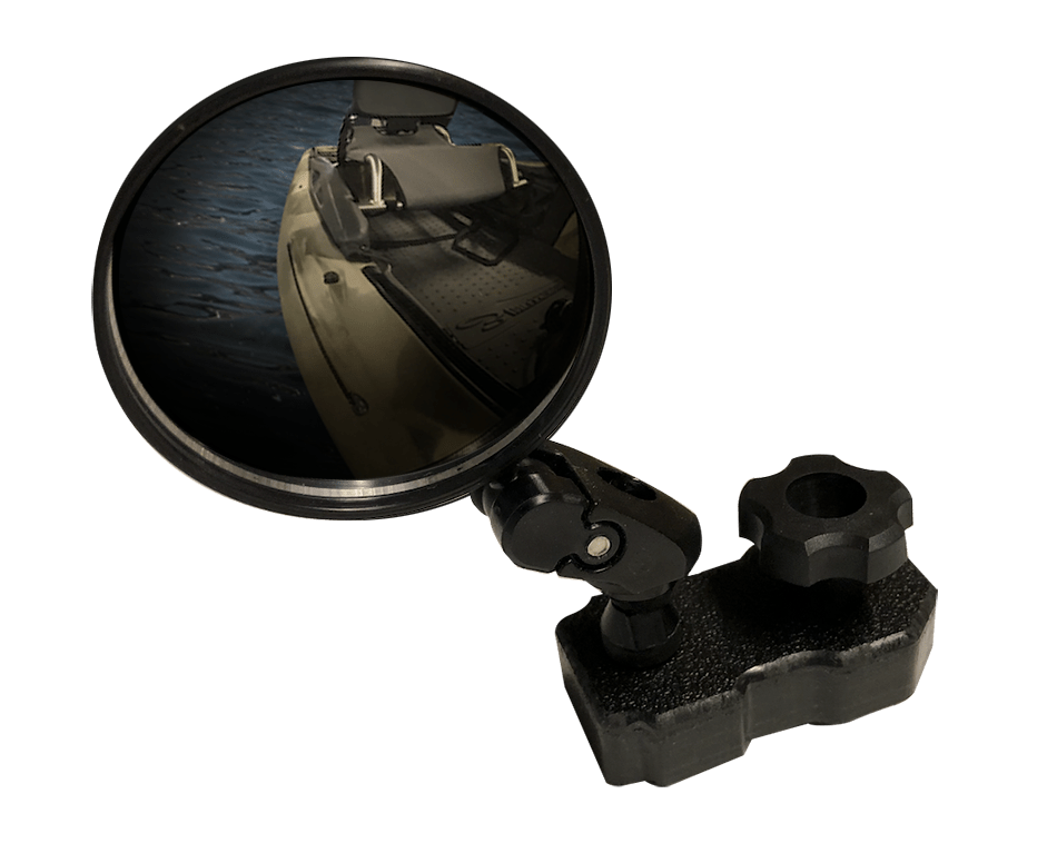 QuickView Track Mounted Mirror, Track Mounted Accessories, YakGadget, LLC, , , at Festive Water Paddlesports