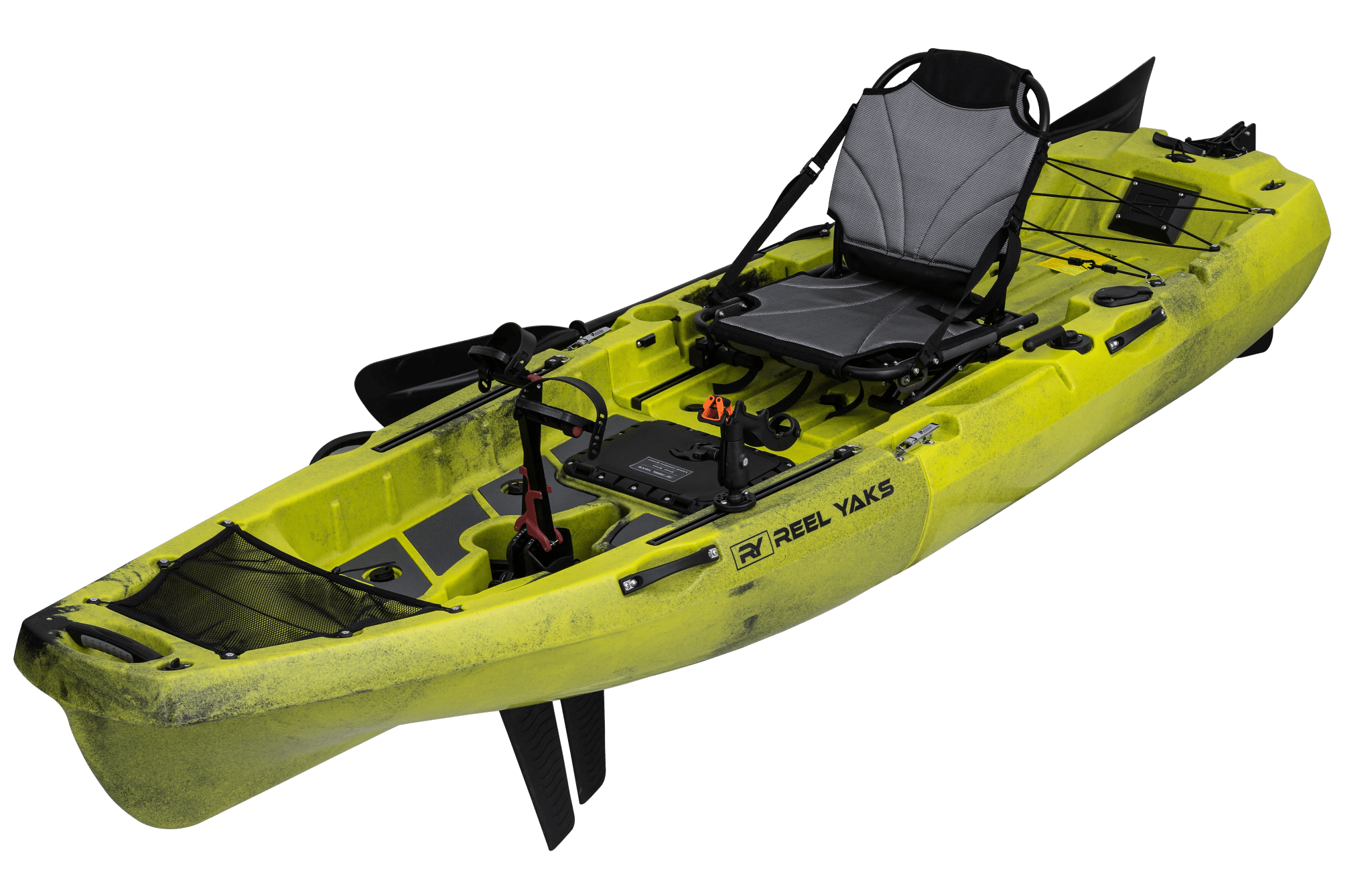 Radar 10ft Fin Drive Modular Fishing Kayak, Fishing Kayak, ReelYaks, Custom in 8 - 10 weeks at Festive Water Paddlesports