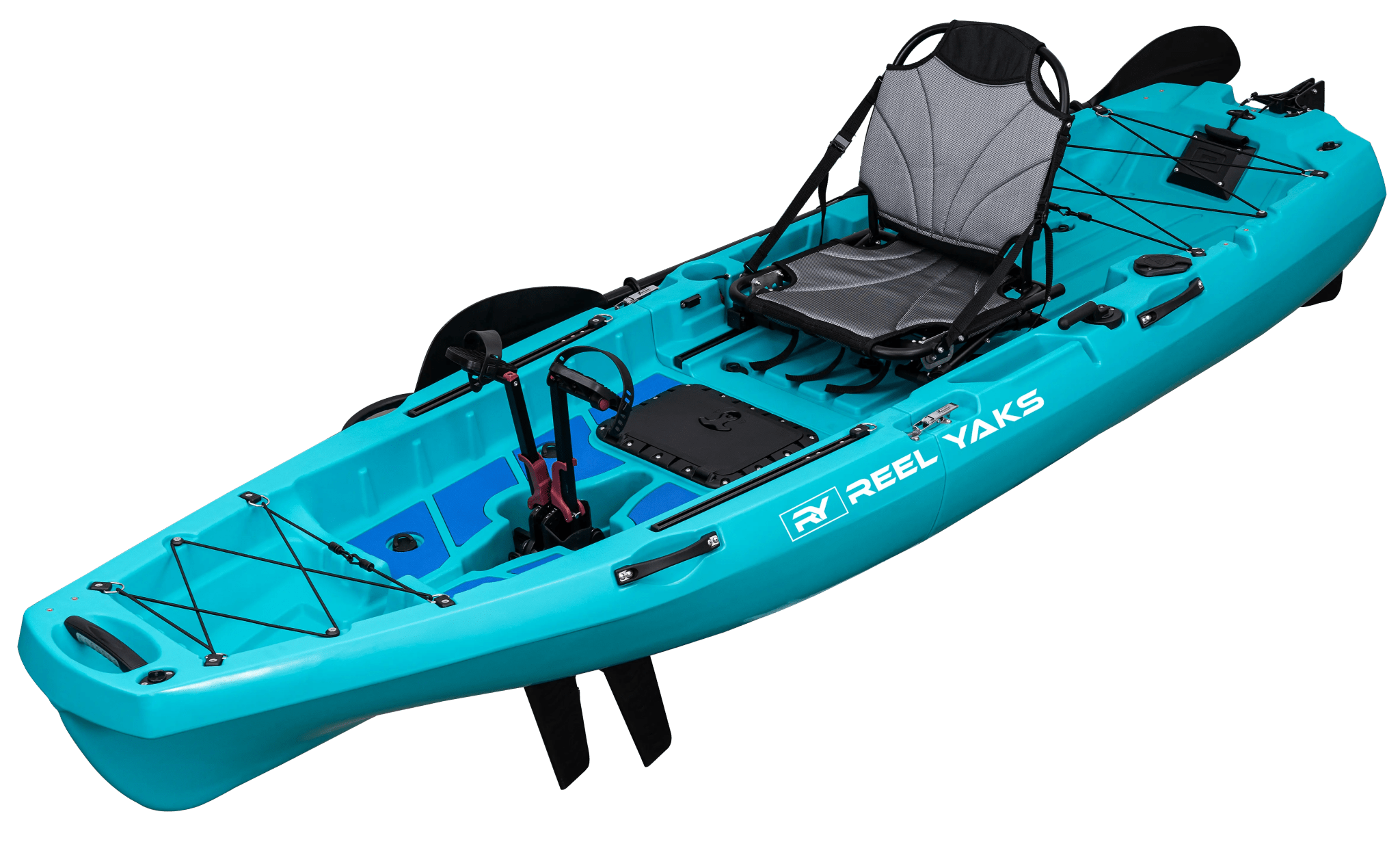 Radar 10ft Fin Drive Modular Fishing Kayak, Fishing Kayak, ReelYaks, Jellyfish in 8 - 10 weeks at Festive Water Paddlesports