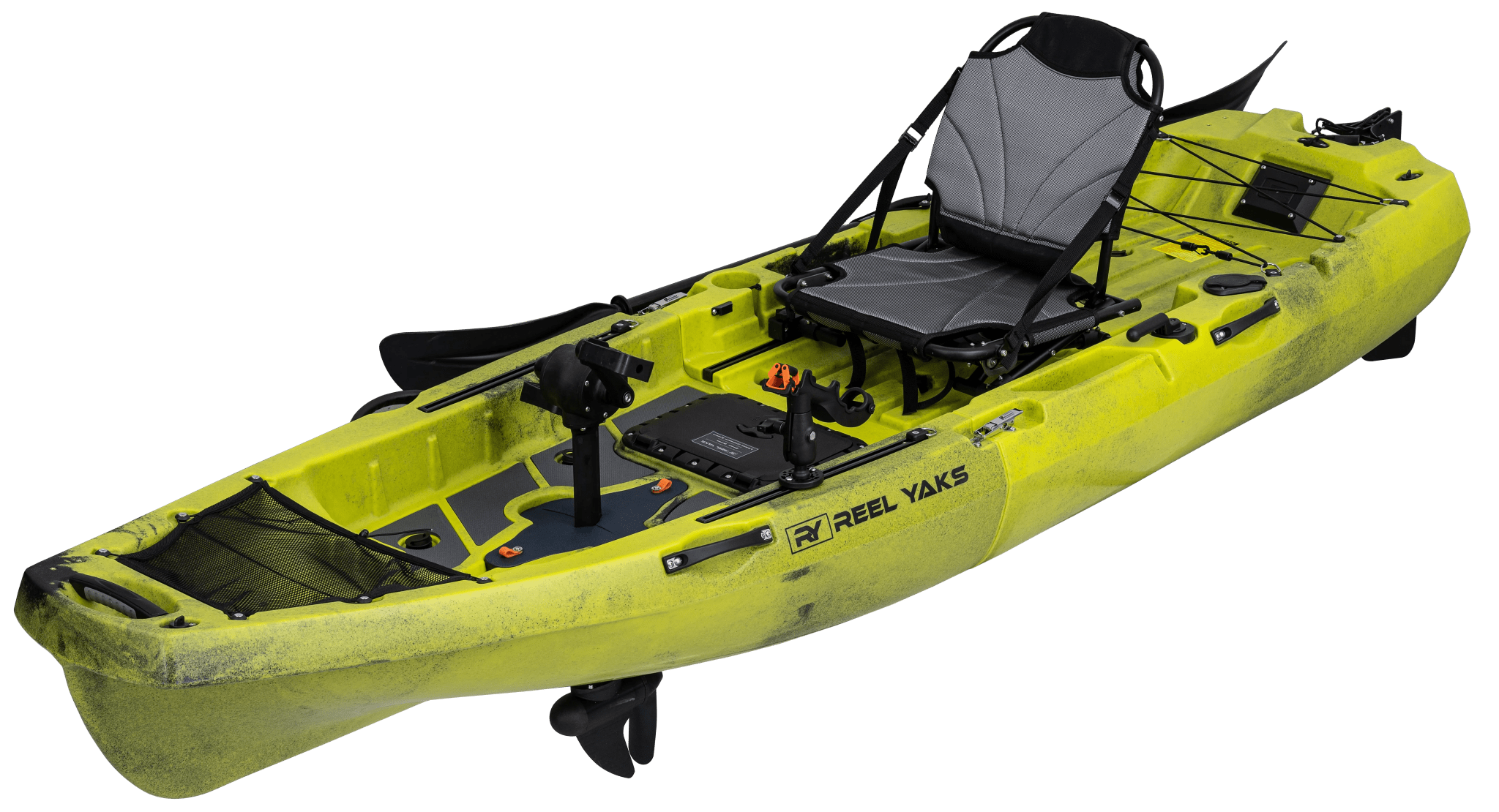Radar 10ft Propeller Drive Modular Fishing Kayak, Fishing Kayak, ReelYaks, Custom in 8 - 10 weeks at Festive Water Paddlesports