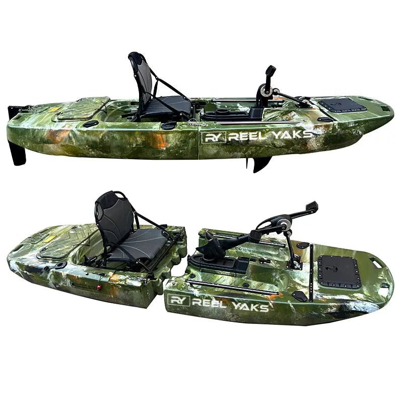 Raider 9.5ft Propeller Drive Modular Fishing Kayak, Fishing Kayak, ReelYaks, Custom in 10 - 12 weeks at Festive Water Paddlesports