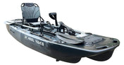 Raider 9.5ft Propeller Drive Modular Fishing Kayak, Fishing Kayak, ReelYaks, Gray Black in 10 - 12 weeks at Festive Water Paddlesports