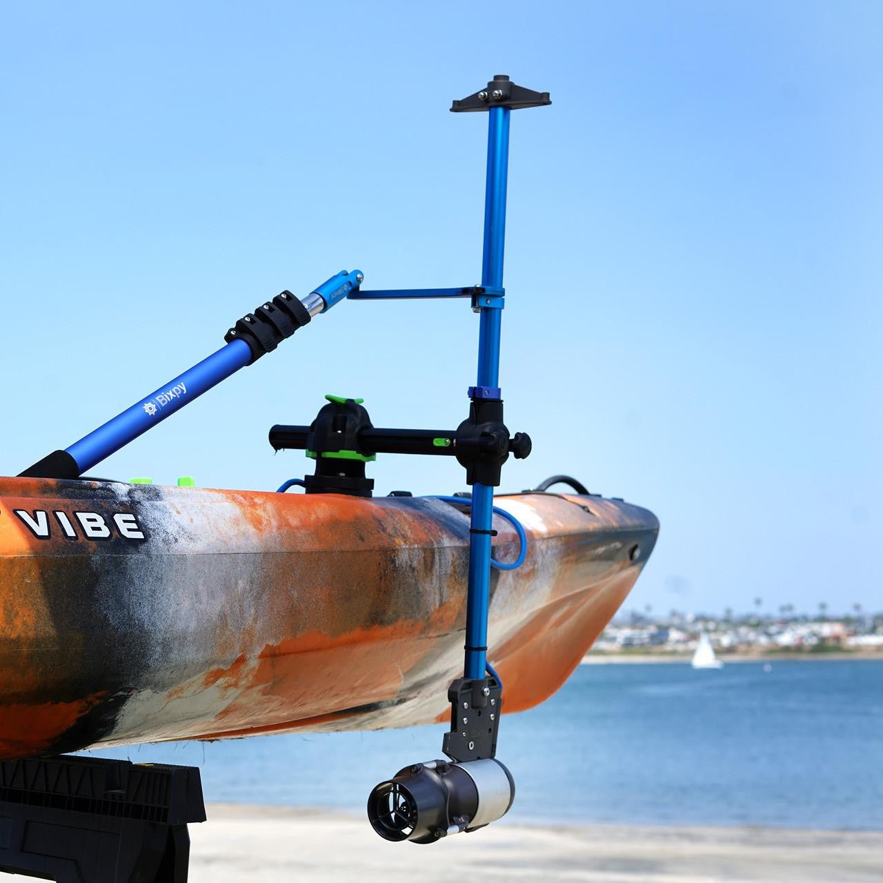 RailBlaza® Universal Hexx Adapter, , bixpyusa, Add Tiller Steering +$89 at Festive Water Paddlesports