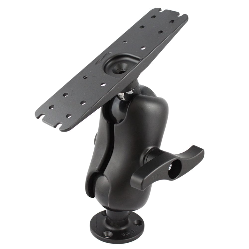 RAM Heavy Duty Electronics Mount w/Short Arm [RAM - E - 111U - D], Marine Electronics Mounts, RAM Mounting Systems, , , at Festive Water Paddlesports
