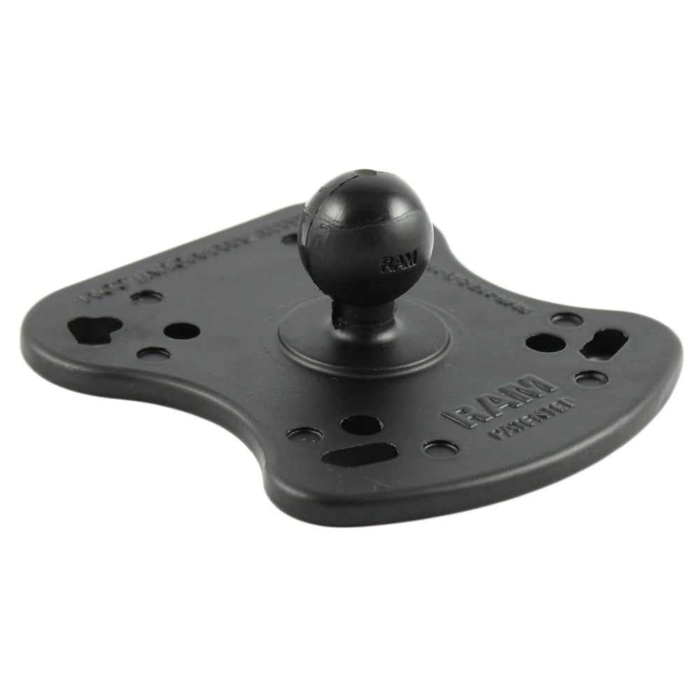 RAM Mount 1" Ball Marine Electronic Base f/Humminbird & Lowrance [RAM - B - 107BU], Marine Electronics Mounts, RAM Mounting Systems, at Festive Water Paddlesports
