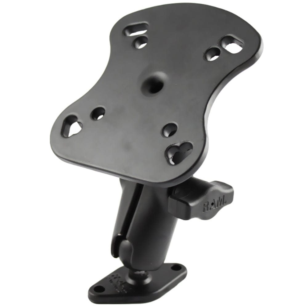 RAM Mount 1" Ball Marine Electronics Mount w/Diamond Base [RAM - B - 107U - 238], Marine Electronics Mounts, RAM Mounting Systems, , , at Festive Water Paddlesports