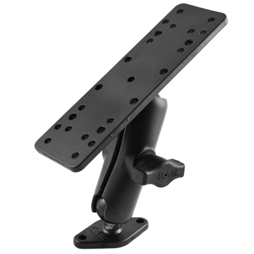6.25" X 2" Rectangle Base Diamond Base [RAM - B - 111 - 238U], Marine Electronics Mounts, RAM Mounting Systems, , , at Festive Water Paddlesports