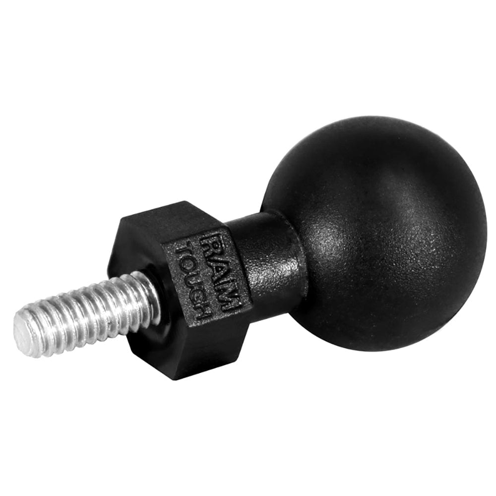 RAM Mount 1" Tough - Ball with M8 - 1.25 X 8mm Male Threaded Post [RAP - B - 379U - M81208], B Size, RAM Mounting Systems, , , at Festive Water Paddlesports
