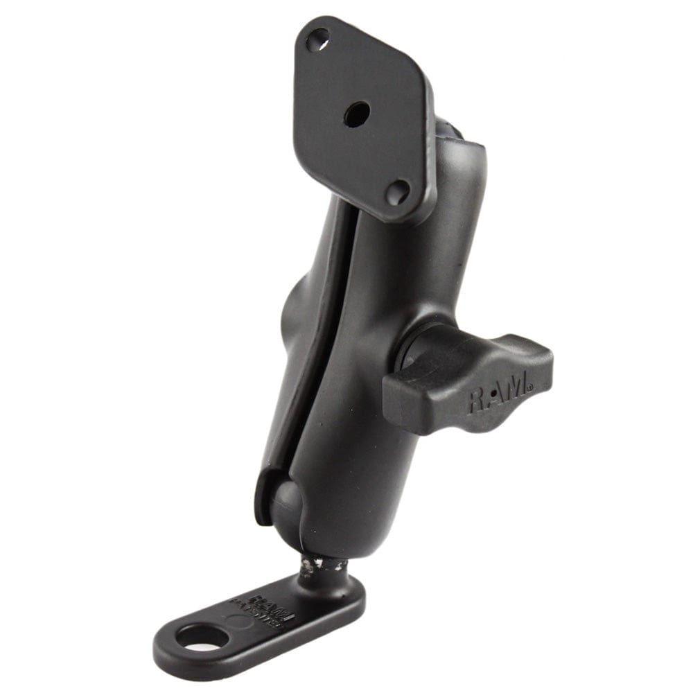 Double Socket Arm & Diamond Adapter [RAM - B - 179U], Motorcycle Mounts, RAM Mounting Systems, , , at Festive Water Paddlesports
