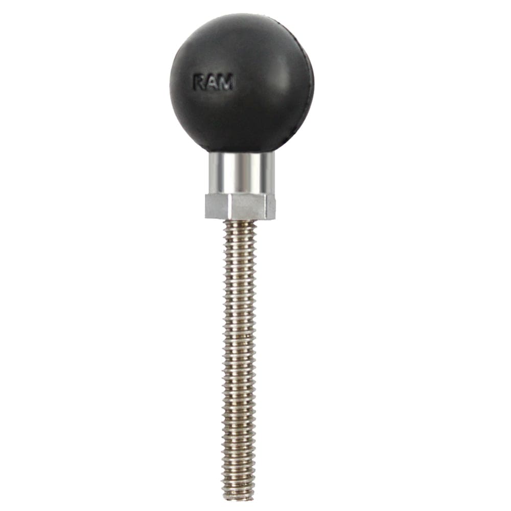 RAM Mount 1/4" - 20 x 2 1/4" Threaded Stud w/1" Ball [RAM - B - 273U], B Size, RAM Mounting Systems, , , at Festive Water Paddlesports