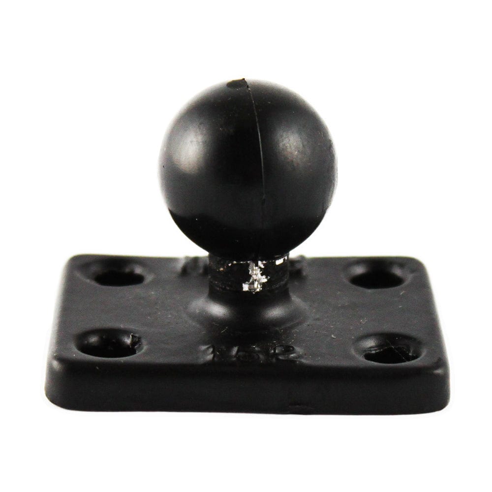 RAM Mount 1.5" x 2" Rectangle Base w/1" Ball [RAM - B - 202U - 152], B Size, RAM Mounting Systems, , , at Festive Water Paddlesports