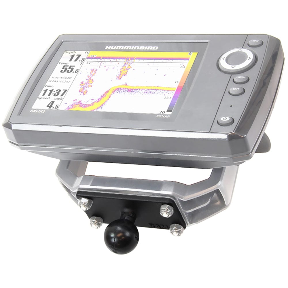 RAM Mount 1.5" x 3" Rectange Base w/1" Ball [RAM - B - 202U - 153], B Size, RAM Mounting Systems, , , at Festive Water Paddlesports