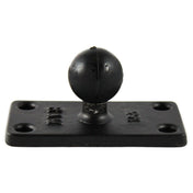 RAM Mount 1.5" x 3" Rectange Base w/1" Ball [RAM - B - 202U - 153], B Size, RAM Mounting Systems, , , at Festive Water Paddlesports