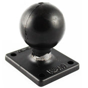 RAM Mount 2" x 1.7" Base w/AMPs Hole Pattern & 1.5" Ball [RAM - 347U], C Size, RAM Mounting Systems, , , at Festive Water Paddlesports