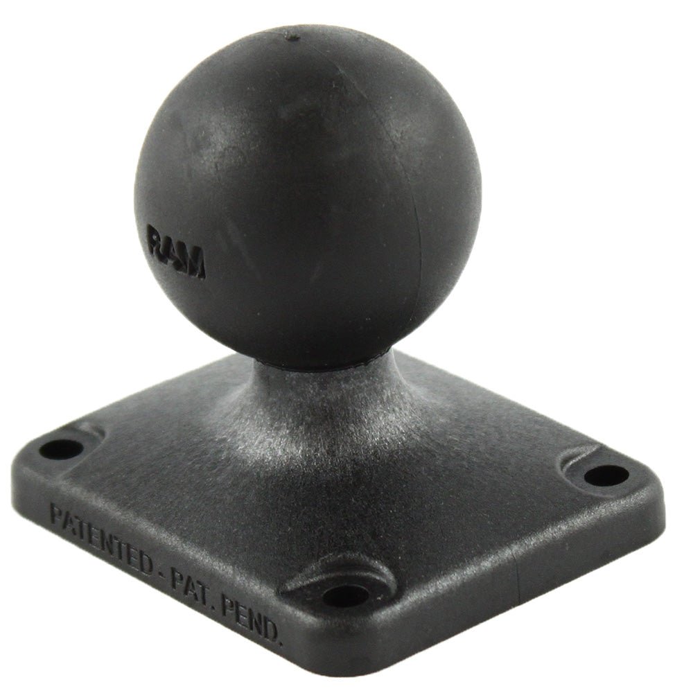 RAM Mount 2" x 2.5" Rectangle Composite Base w/1.5" Ball [RAP - 202U - 225], Composite, RAM Mounting Systems, at Festive Water Paddlesports