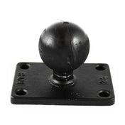 RAM Mount 2" x 3" Rectangle Base w/1.5" Ball [RAM - 202U - 23], C Size, RAM Mounting Systems, , , at Festive Water Paddlesports