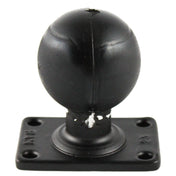 RAM Mount 2" x 3" Rectangle Base w/2.25" Ball [RAM - D - 202U - 23], Surface Mount, RAM Mounting Systems, , , at Festive Water Paddlesports