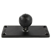 RAM Mount 2" x 5" Rectangular Base w/1.5" Ball [RAM - 202U - 25], C Size, RAM Mounting Systems, , , at Festive Water Paddlesports