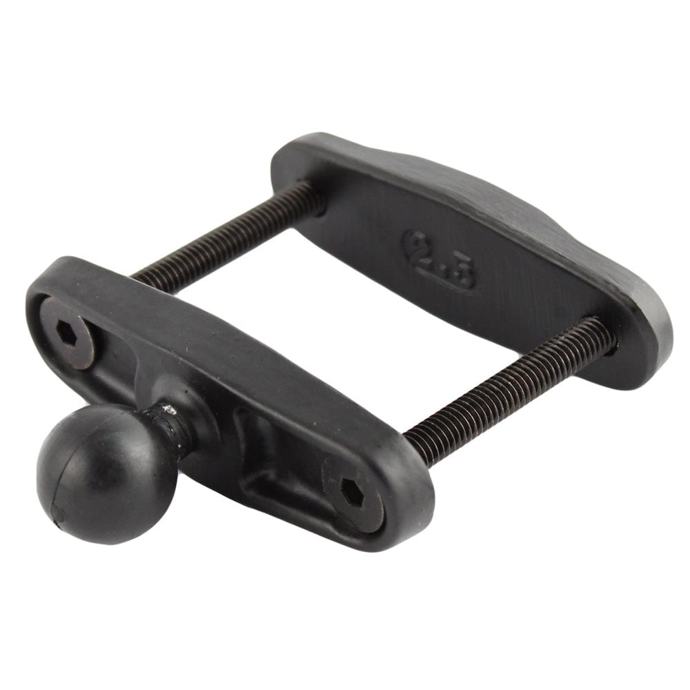 RAM Mount 2.5" Max Width Square Rail Base w/1" Diameter Ball [RAM - B - 247U - 25], B Size, RAM Mounting Systems, , , at Festive Water Paddlesports