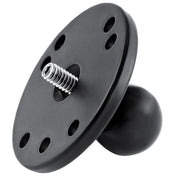 RAM Mount 2.5" Round Base w/1" Ball and 1/4" - 20 Threaded Male Post [RAM - B - 202AU], Camera Mounts, RAM Mounting Systems, , , at Festive Water Paddlesports