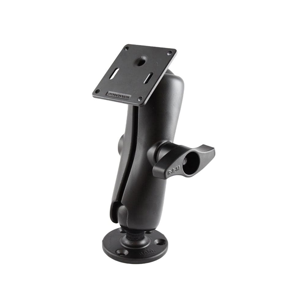 RAM Mount 3.625" Square Base VESA Plate 75 x 75mm Hole Pattern w/Surface Mount [RAM - D - 101U - 2461], Surface Mount, RAM Mounting Systems, , , at Festive Water Paddlesports