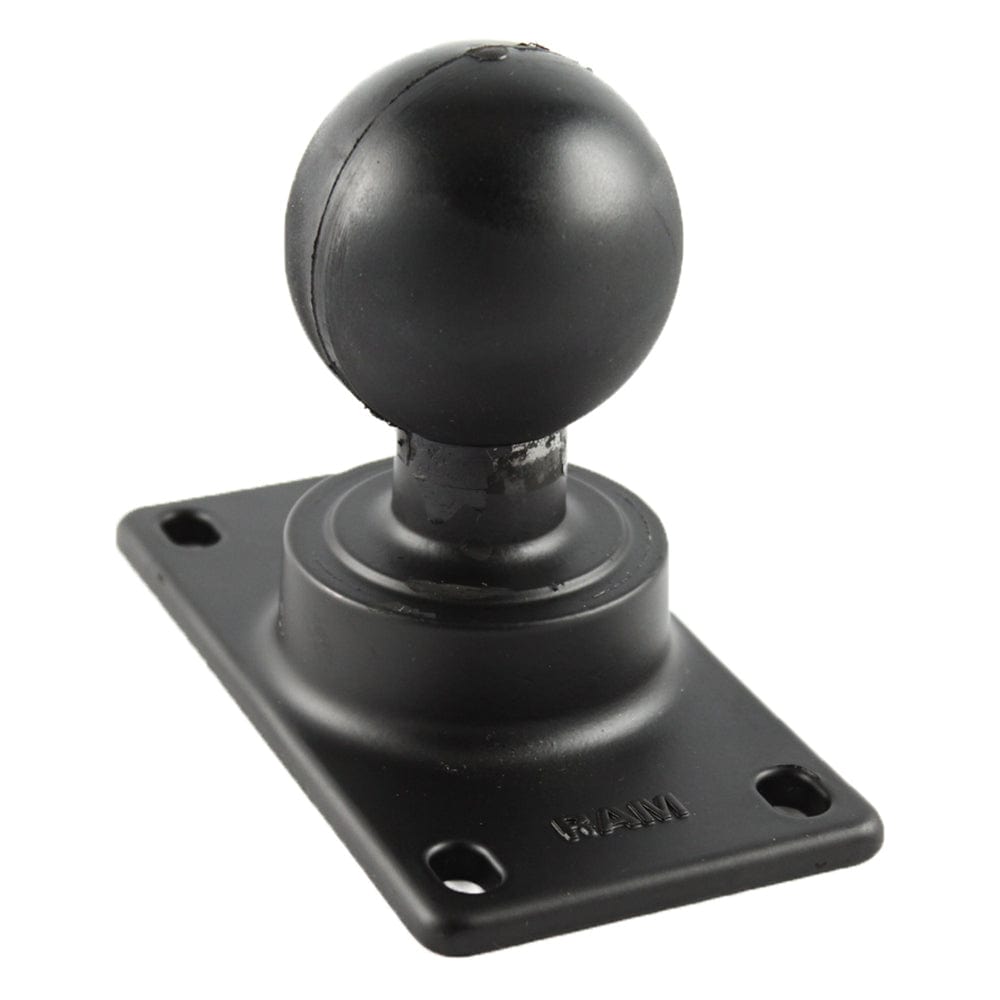 RAM Mount 50mm x 100mm Half VESA Plate Adapter w/D Size 2.25" Ball [RAM - D - 243U], D Size, RAM Mounting Systems, , , at Festive Water Paddlesports