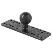 RAM Mount 6.25" x 2" Universal Electronics Base w/1.5" Ball [RAM - 111BU], C Size, RAM Mounting Systems, , , at Festive Water Paddlesports