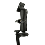 RAM Mount 8" Upper Flange Pole with D Size 75x75mm VESA Mount [RAM - VP - TTMF8 - D - 101 - 2461U], Vehicle Mounts, RAM Mounting Systems, , , at Festive Water Paddlesports
