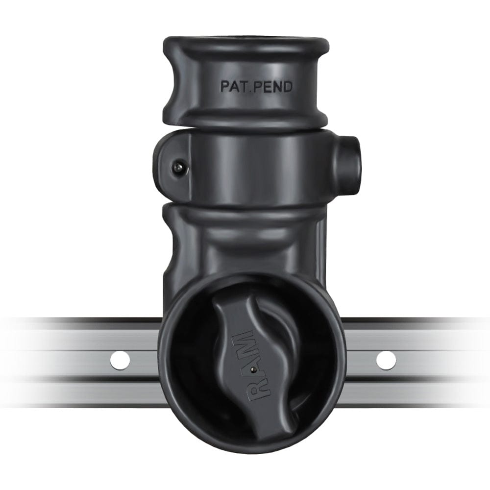 RAM Mount Adapt - A - Post Side Track Base [RAP - AAPRU], Kayak Mounts, RAM Mounting Systems, , , at Festive Water Paddlesports