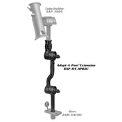 RAM Mount Adjustable Adapt - a - Post 16" Extension Arm [RAP - 114 - APB3U], Fishing Rod Holders, RAM Mounting Systems, , , at Festive Water Paddlesports