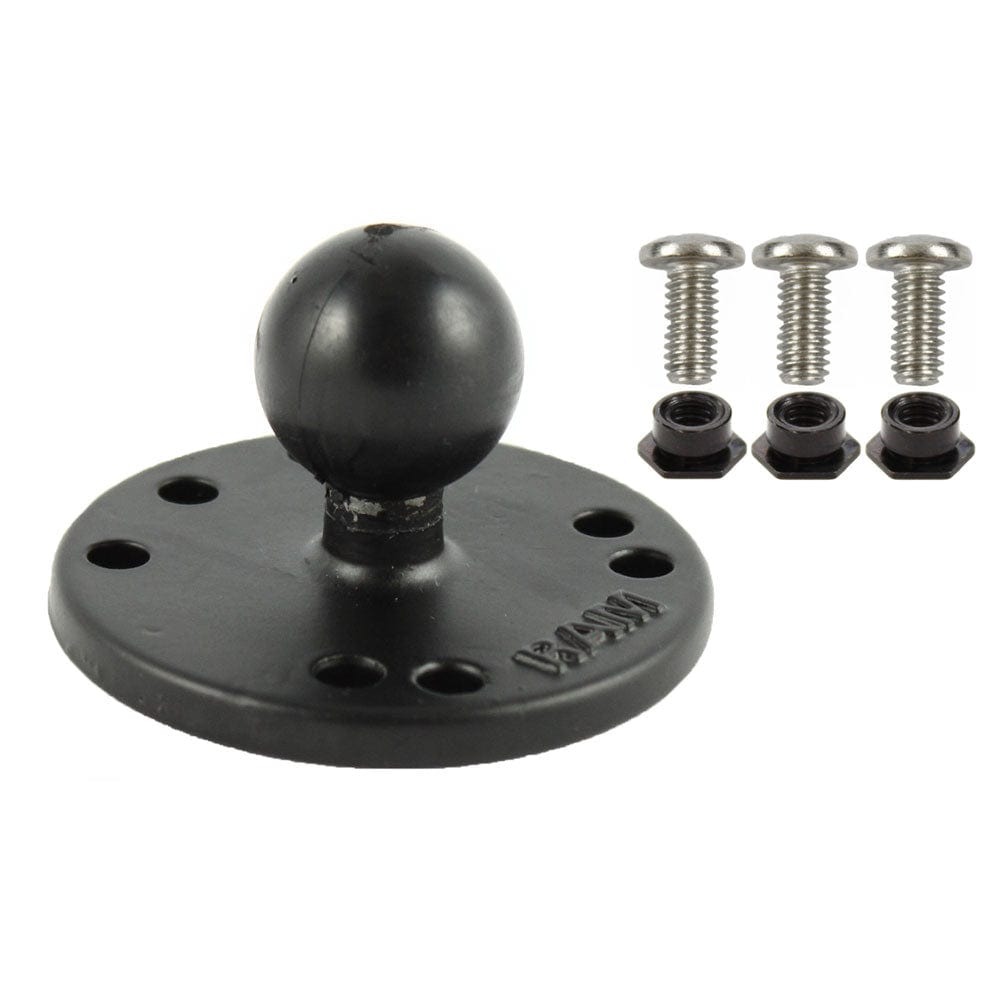 RAM Mount Base w/Garmin Swivel Mounting Hardware 1" [RAM - B - 202 - G2U], Marine Electronics Mounts, RAM Mounting Systems, , , at Festive Water Paddlesports