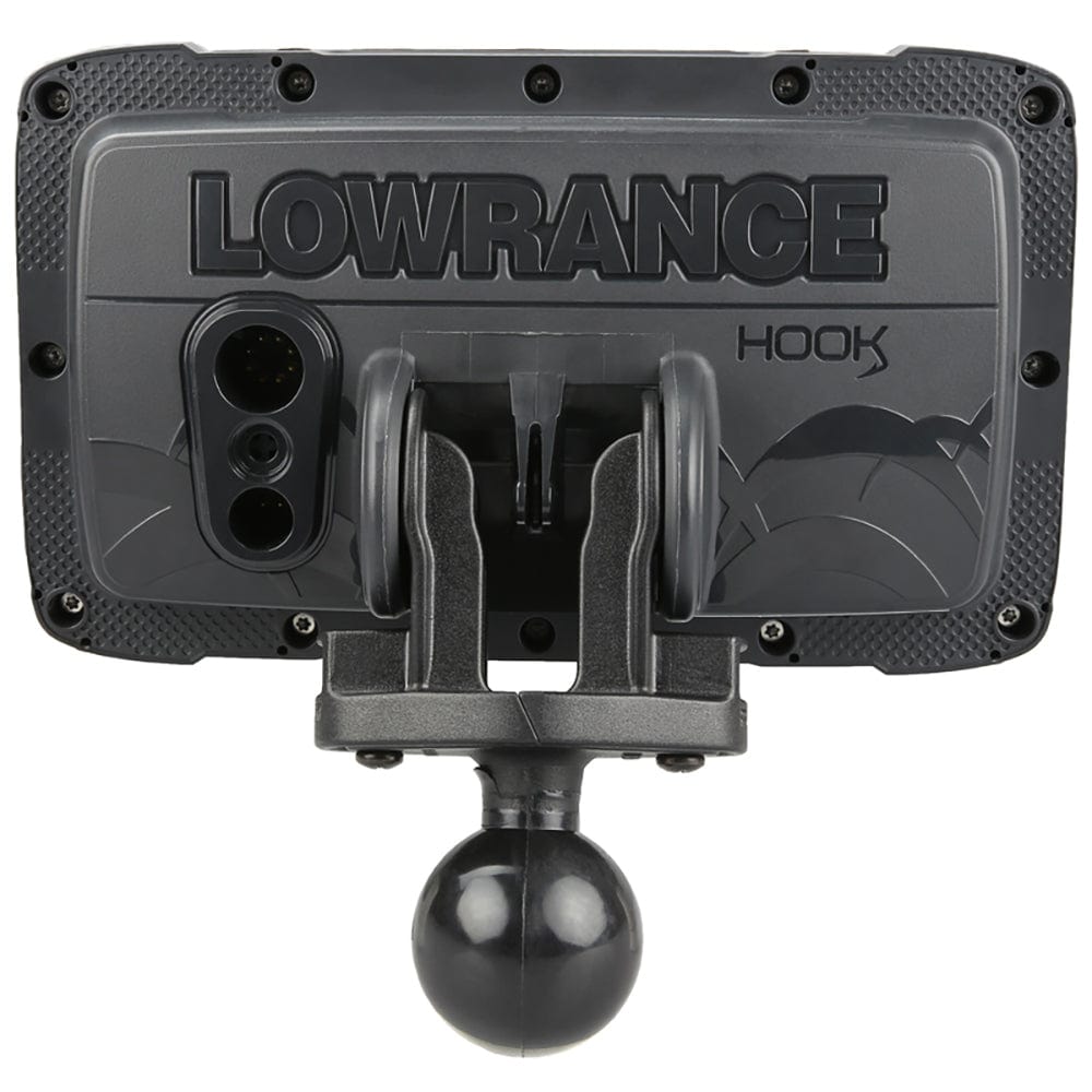 RAM Mount C Size 1.5" Fishfinder Ball Adapter for the Lowrance Hook2 Series [RAM - 202 - LO12], Marine Electronics Mounts, RAM Mounting Systems, , , at Festive Water Paddlesports