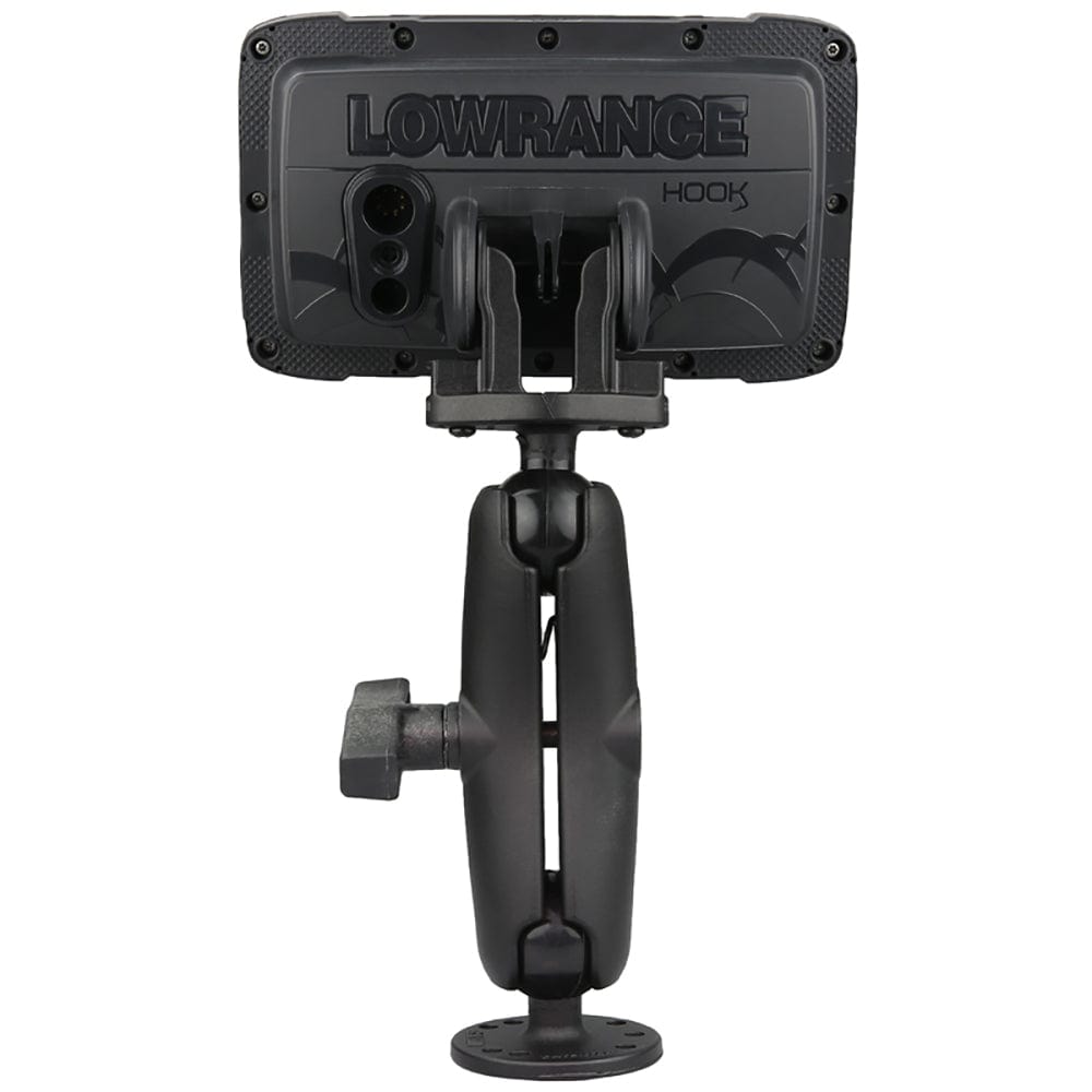 RAM Mount C Size 1.5" Fishfinder Mount for the Lowrance Hook2 Series [RAM - 101 - LO12], Marine Electronics Mounts, RAM Mounting Systems, , , at Festive Water Paddlesports