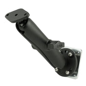 RAM Mount Double Ball Drill - Down Mount w/Diamond Plate Backer Plate [RAM - B - 138U - C - INT3], Surface Mount, RAM Mounting Systems, , , at Festive Water Paddlesports